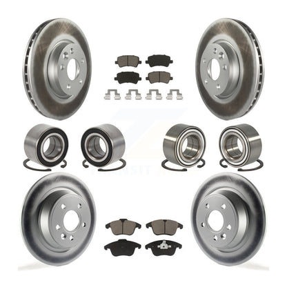 Kit de plaquettes de Rotor de frein revêtues de roulements avant et arrière (10 pièces) pour Land Rover Range Evoqu