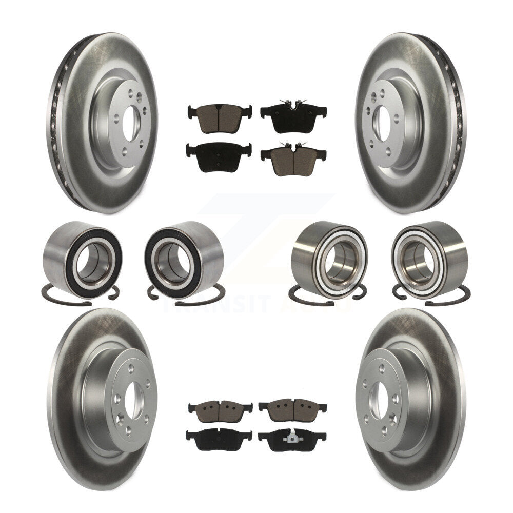 Kit de plaquettes de Rotor de frein revêtues de roulements avant et arrière (10 pièces) pour Land Rover Range Evoqu