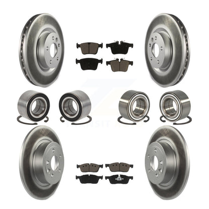 Kit de plaquettes de Rotor de frein revêtues de roulements avant et arrière (10 pièces) pour Land Rover Range Evoqu