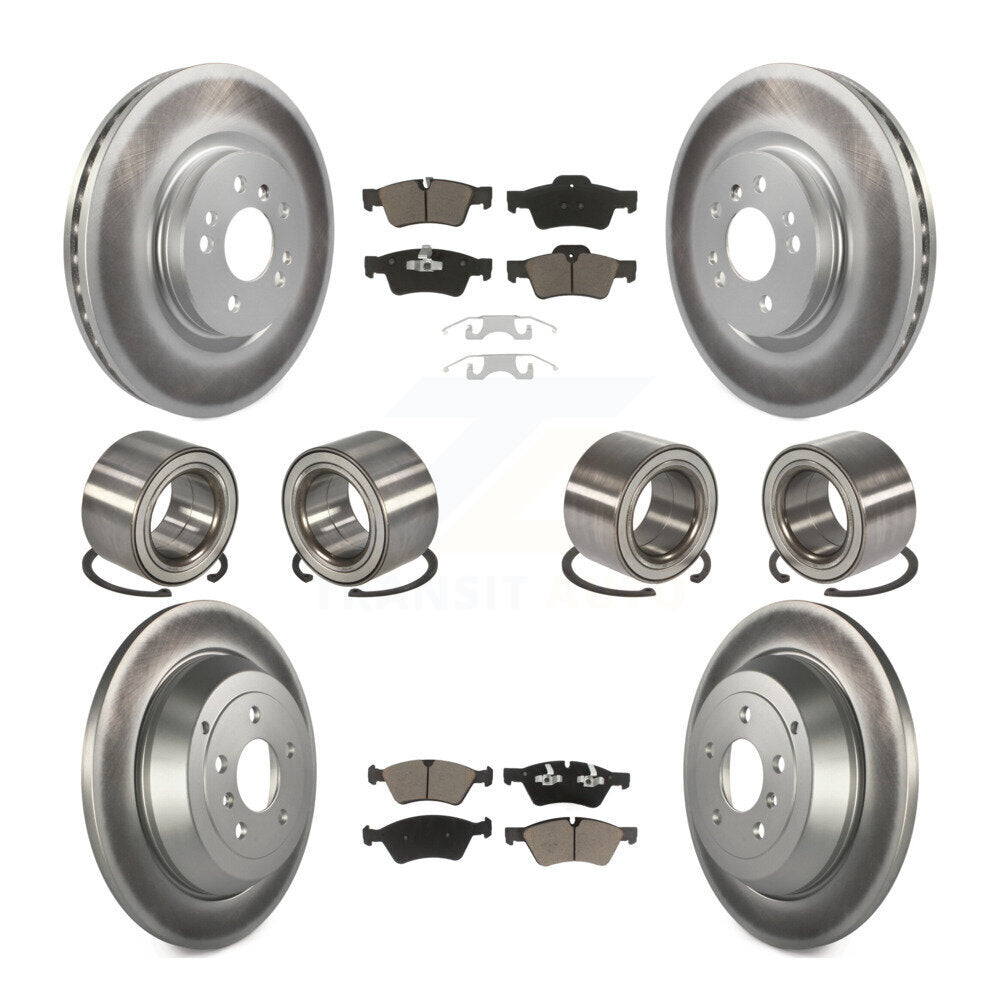 Kit de plaquettes de rotor de frein, roulement avant et arrière (10 pièces) pour Mercedes-Benz ML45 10-11
