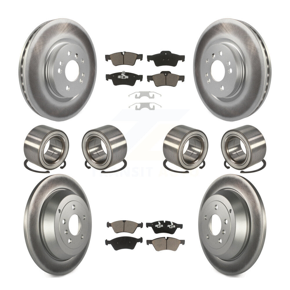 Kit de plaquettes de Rotor de frein, roulement avant et arrière (10 pièces), pour Mercedes-Benz ML350 ML32