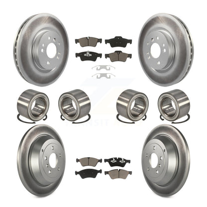 Kit de plaquettes de Rotor de frein, roulement avant et arrière (10 pièces), pour Mercedes-Benz ML350 ML32