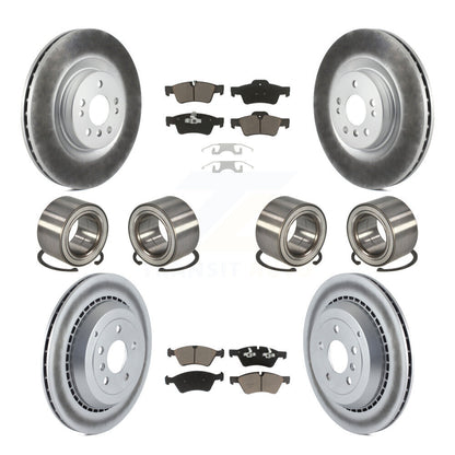 Kit de plaquettes de Rotor de frein, roulement avant et arrière (10 pièces), pour Mercedes-Benz ML350 ML55