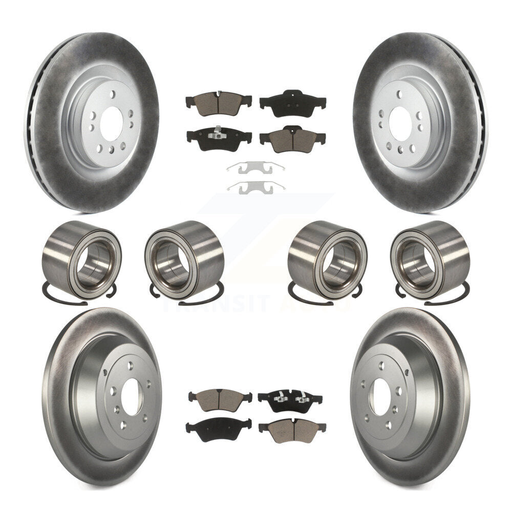 Kit de rotors et plaquettes de frein à roulement avant et arrière (10 pièces) pour Mercedes-Benz ML32