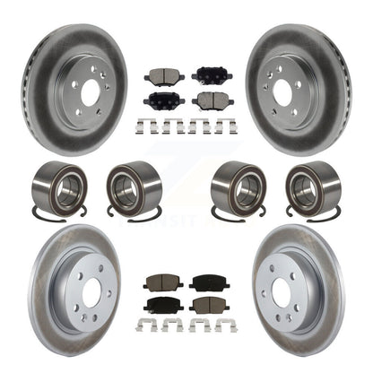 Kit de plaquettes de Rotor de frein enduites de roulement avant et arrière (10 pièces) pour Buick Encore Chevrole