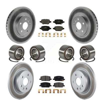 Kit de plaquettes de Rotor de frein enduites de roulement avant et arrière (10 pièces) pour Buick Encore Chevrole
