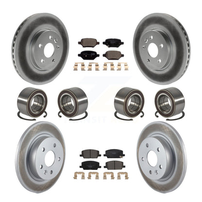 Kit de plaquettes de Rotor de frein enduites de roulement avant et arrière (10 pièces) pour Buick Encore Chevrole