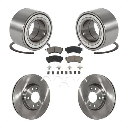 Kit de rotors et plaquettes de frein à disque de roulement de roue avant pour Mazda 6 3,7 L de 2009 à 2013