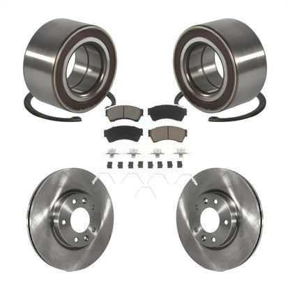 Kit de rotors et plaquettes de frein à disque de roulement de roue avant pour Mazda 6 2009 2013 2,5 l