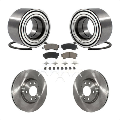 Kit de plaquettes de Rotor de frein à disque, roulement de roue avant, pour Ford Fusion Mazda 6 Lincoln MK