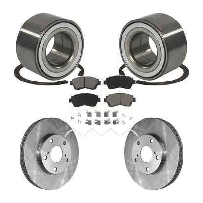 Kit de Rotor et de plaquettes de frein, roulement de roue avant, pour Toyota Camry Sienna Avalon Lexu