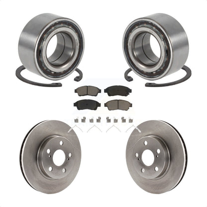 Kit de rotor et plaquettes de frein à disque, roulement de roue avant, pour Toyota Celica S 1994 – 1997