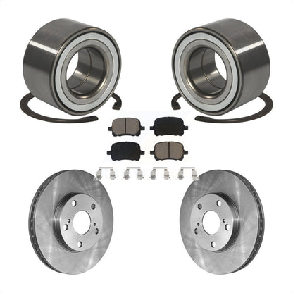 Kit de Rotor et de plaquettes de frein, roulement de roue avant, pour Toyota Camry Solara Avalon Lexu