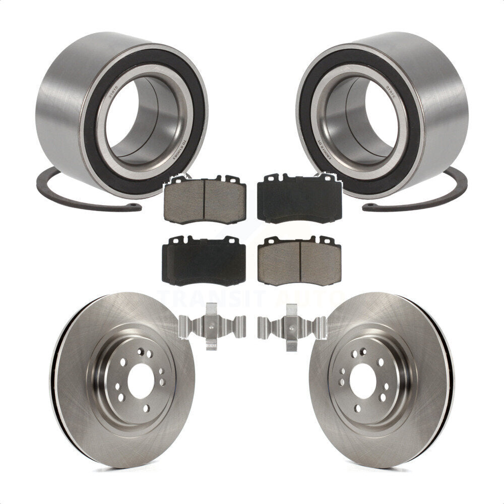 Kit de Rotor et de plaquettes de frein de roulement de roue avant, pour Mercedes-Benz ML500 ML430 ML55 AM