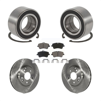 Kit de Rotor et plaquettes de frein de roulement de roue avant, pour Mercedes-Benz C280 C240 C320 C35