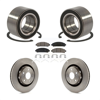 Kit de rotors et plaquettes de frein à disque, roulement de roue avant, pour Toyota Venza 2009 – 2016
