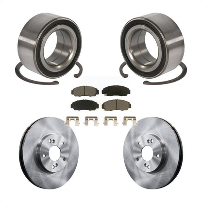 Kit de rotors et plaquettes de frein à disque, roulement de roue avant, pour Honda Accord Acura TSX