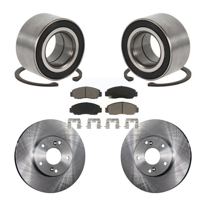 Kit de rotors et plaquettes de frein à disque, roulement de roue avant, pour Honda Accord Acura CSX