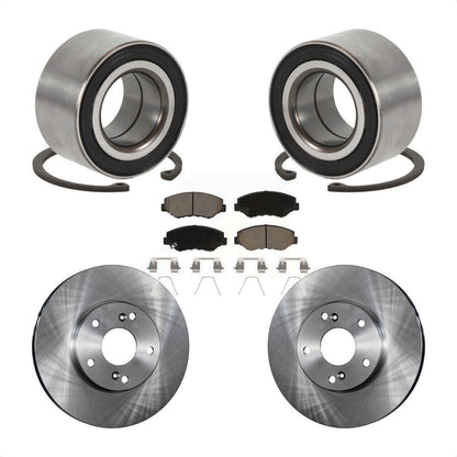 Kit de Rotor et de plaquettes de frein, roulement de roue avant, pour Honda Accord Fit Element Acura IL