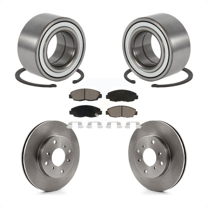 Kit de rotor et de plaquettes de frein, roulement de roue avant, pour Honda Accord Coupé 98-02 avec 2.3