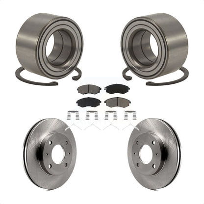 Kit de rotors et plaquettes de frein à disque, roulement de roue avant, pour Hyundai Tiburon Elantra