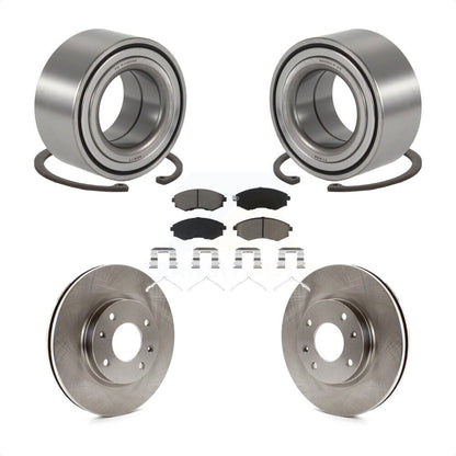 Kit de plaquettes de Rotor de frein à disque, roulement de roue avant, pour Hyundai Sonata 2004 à 09 03