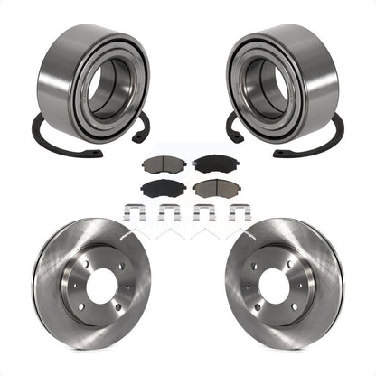Kit de Rotor et de plaquettes de frein, roulement de roue avant, pour Hyundai Sonata Kia Optima Magenti