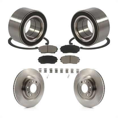 Kit de rotors et plaquettes de frein à disque de roulement de roue avant pour Mazda CX-9 2007 – 2015