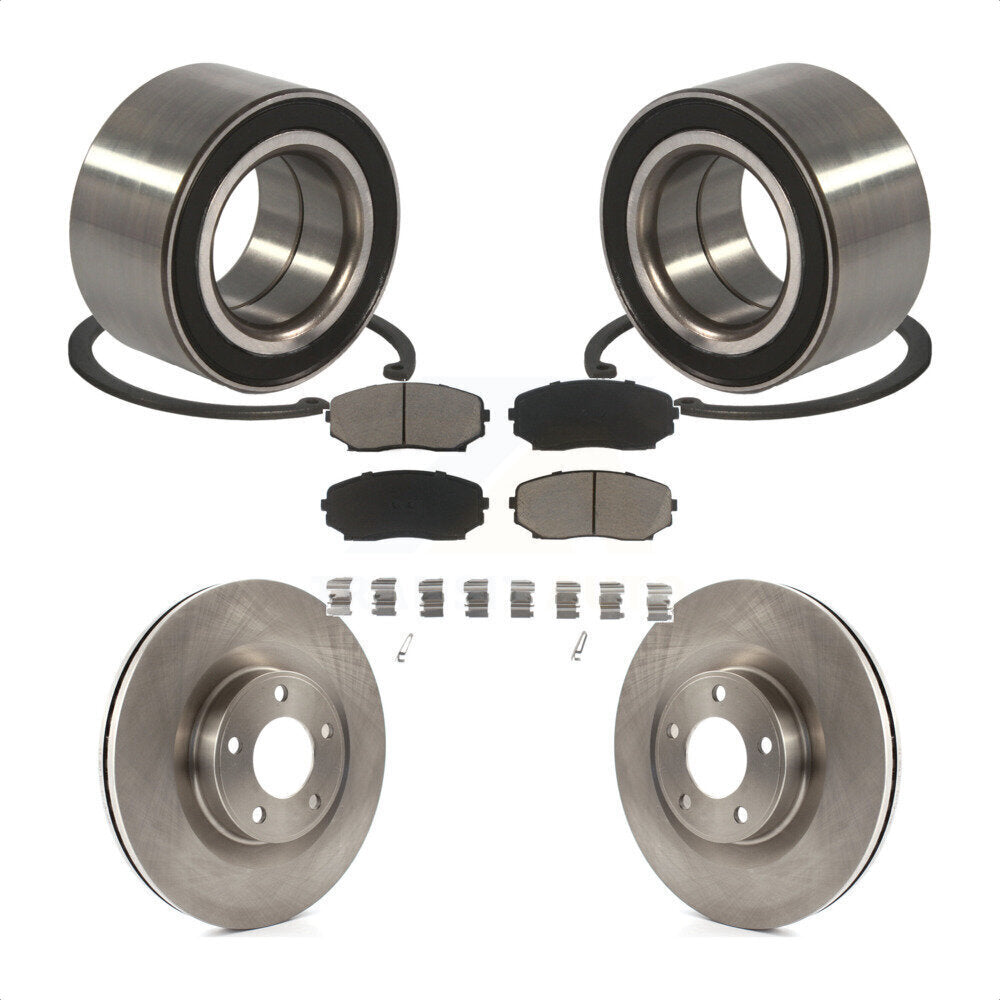 Kit de rotors et plaquettes de frein à disque, roulement de roue avant, pour Ford Edge Lincoln MKX