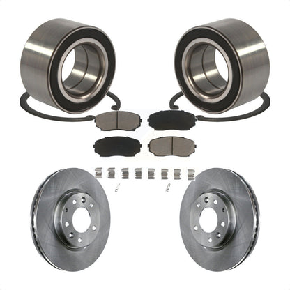 Kit de Rotor et de plaquettes de frein, roulement de roue avant, pour Mazda CX-7 Ford Edge Lincoln MK