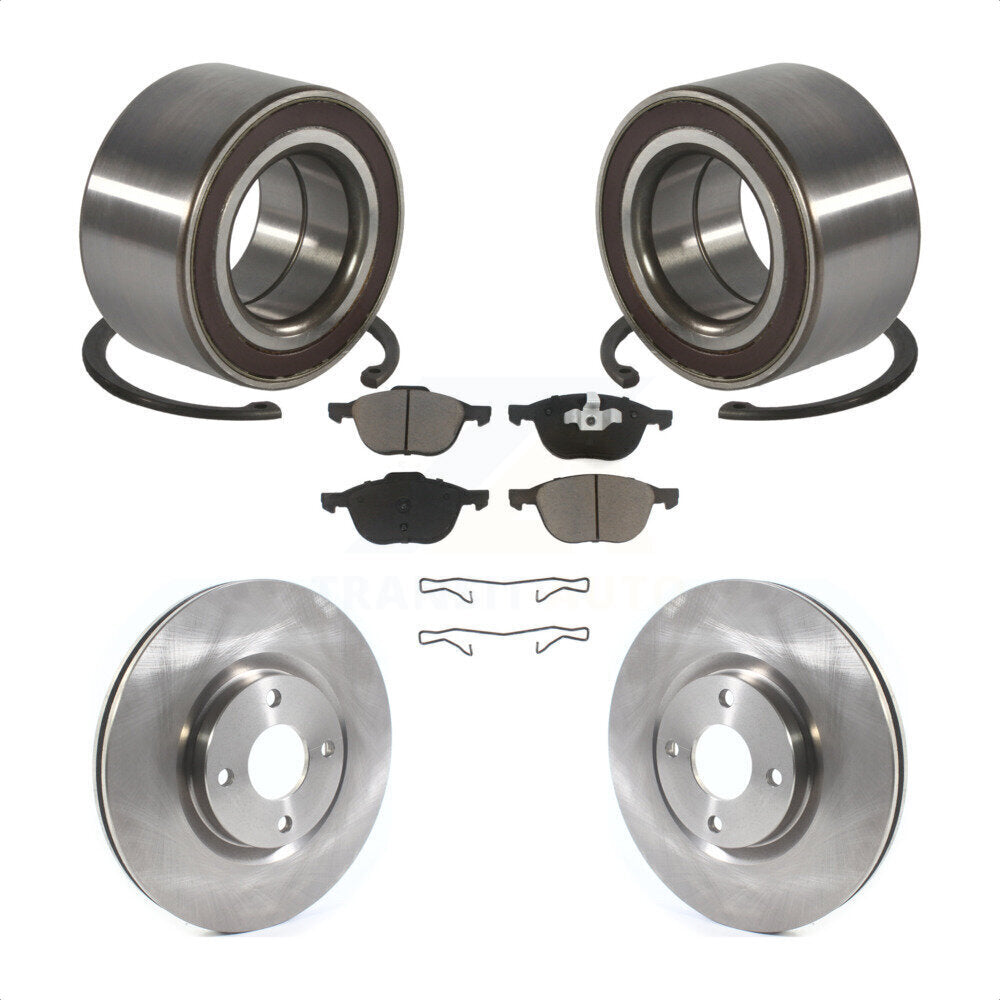 Kit de rotors et plaquettes de frein à disque de roulement de roue avant pour Ford EcoSport 2018 – 2022