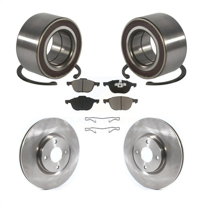 Kit de rotors et plaquettes de frein à disque de roulement de roue avant pour Ford EcoSport 2018 – 2022