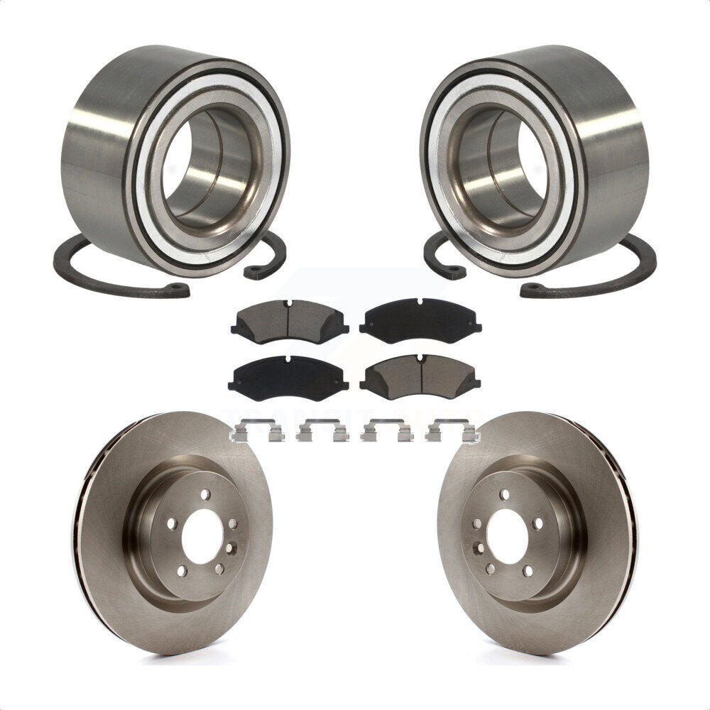Kit de rotor et de plaquettes de frein, roulement de roue avant, pour Land Rover Range Sport Discover