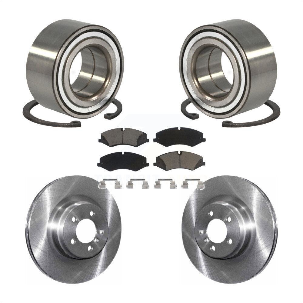Kit de plaquettes de Rotor de frein, roulement de roue avant, pour Land Rover Range, aspiration naturelle