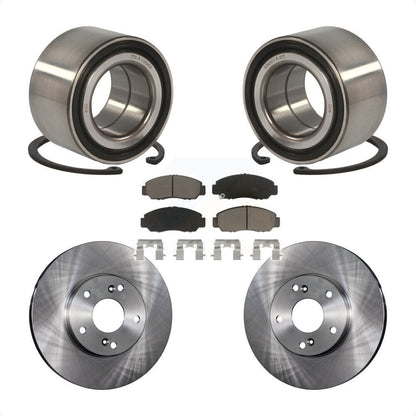 Kit de rotor et de plaquettes de frein pour roulement de roue avant, pour Honda Civic GX 2006 – 2010 avec 1.8