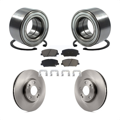 Kit de plaquettes de Rotor de frein, roulement de roue avant, pour Hyundai Veloster Turbocharge 13-15