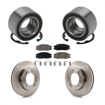 Kit de rotors et plaquettes de frein à disque de roulement de roue avant pour Kia Sorento 2007 – 2009