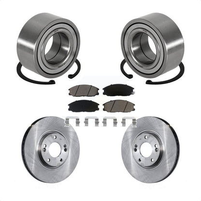 Kit de rotors et plaquettes de frein à disque de roulement de roue avant pour Kia Amanti 2004-2006