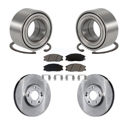 Kit de rotors de frein à disque et de plaquettes en céramique, roulement de roue avant, pour Hyundai XG350