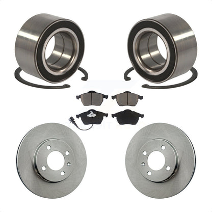 Kit de plaquettes de Rotor de frein à disque, roulement de roue avant, pour Volkswagen Jetta 2.8 1996 – 1998