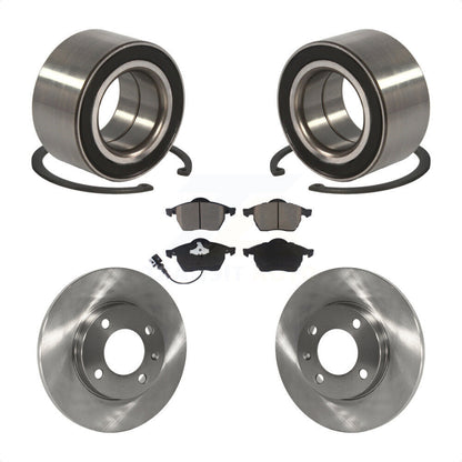 Kit de plaquettes de Rotor de frein à disque, roulement de roue avant, pour Volkswagen Jetta 2.8 1996 – 1998