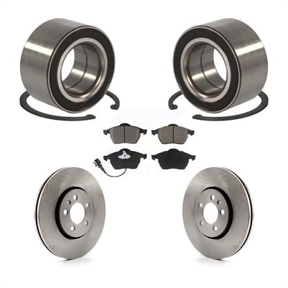 Kit de plaquettes de Rotor de frein, roulement de roue avant, pour Volkswagen Golf, diamètre extérieur 72mm