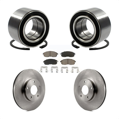 Kit de Rotor et plaquettes de frein de roulement de roue avant, pour Nissan Altima Maxima INFINITI I3