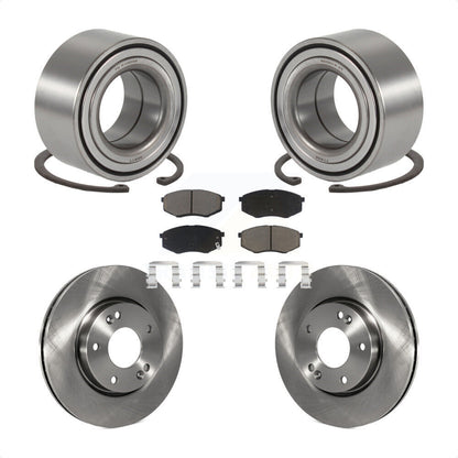 Kit de plaquettes de Rotor de frein à disque, roulement de roue avant, pour Hyundai Tucson Kia Sportage FW