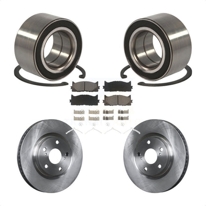 Kit de plaquettes de Rotor de frein à disque, roulement de roue avant, pour Toyota Camry Lexus ES350 Avalo
