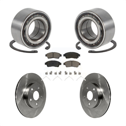 Kit de rotors et plaquettes de frein à disque de roulement de roue avant pour Toyota RAV4 1996-2000