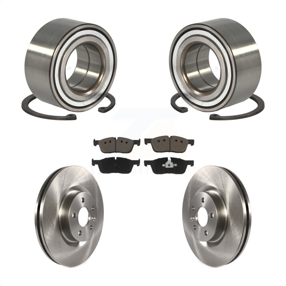 Kit de Rotor et de plaquettes de frein, roulement de roue avant, pour Land Rover Discovery Sport Rang