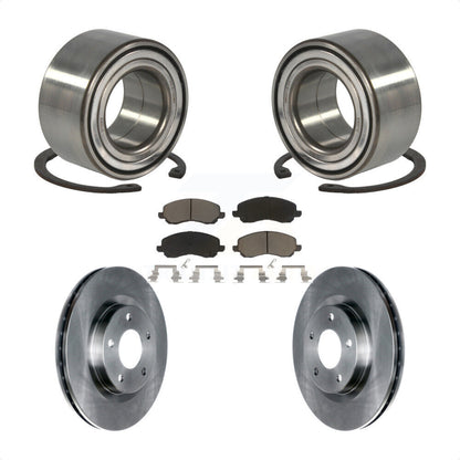 Kit de plaquettes de Rotor de frein, roulement de roue avant, pour Mitsubishi Jeep Outlander RVR Lance