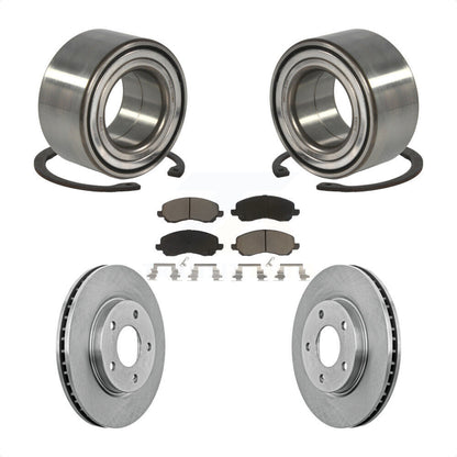 Kit de plaquettes de Rotor de frein à disque, roulement de roue avant, pour Mitsubishi Lancer Dodge Calibe