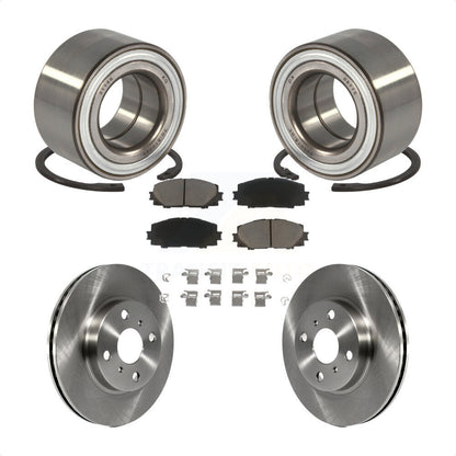 Kit de Rotor et de plaquettes de frein à disque, roulement de roue avant, pour Toyota Yaris Prius C Scion i